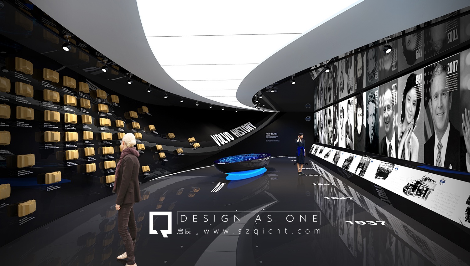 展廳設計中的常用材料